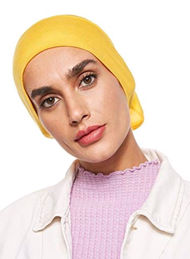 Shadow Hijab Underscarf Yellow - Image 1