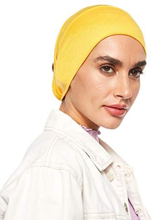 Shadow Hijab Underscarf Yellow - Image 2