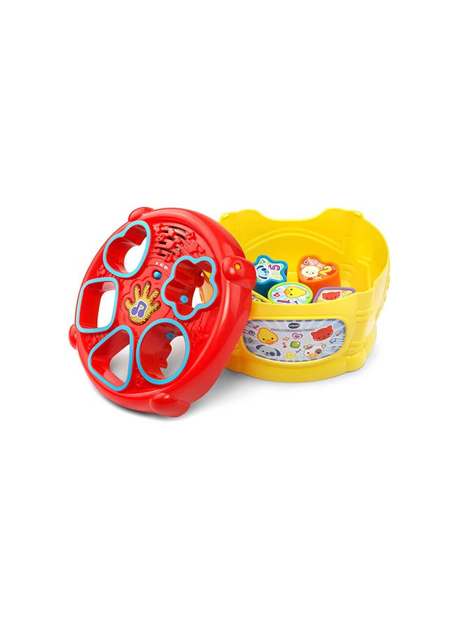 vtech Sort and Discover Drum 6-36 Months - VT80-185129 11.7x19x19cm - Image 2