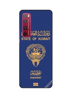 Kuwait Passport Protective Case Cover For Huawei Nova 7 Pro Multicolour