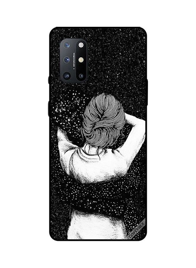 Covernex OnePlus 8T Protective Case Cover Printed Featuring Night Imagination Of Doodle Girl DESIGN_0203 - Image 1