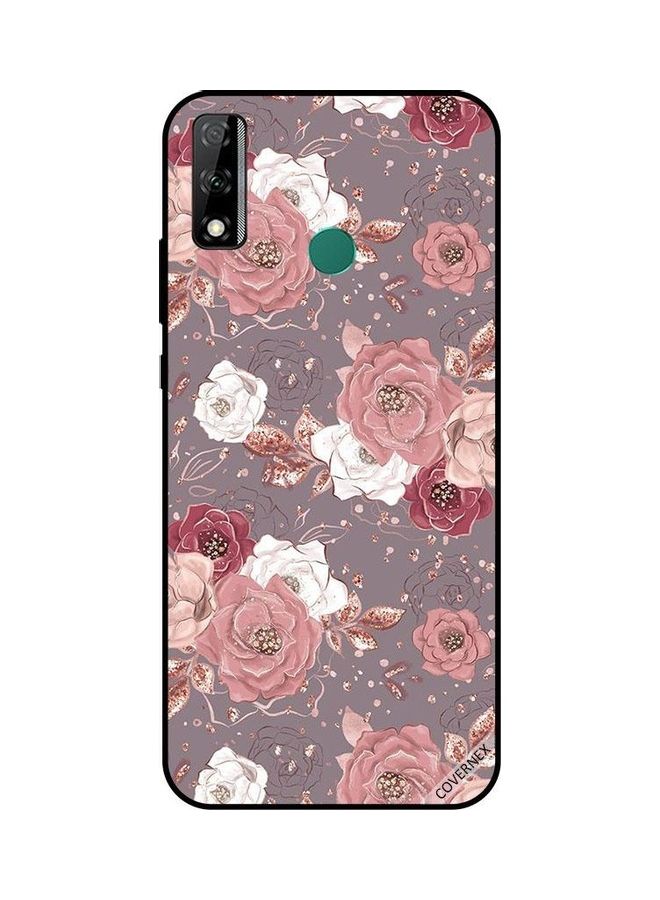 Covernex Flowers Printed Protective Case Cover For Huawei Y8S Multicolour