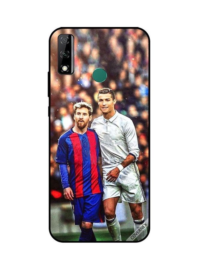 Covernex Messi And Ronaldo Protective Case For Huawei Y8S Multicolour 