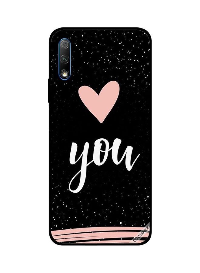 Covernex Love You Design Protective Case Cover For Honor 9X Multicolour