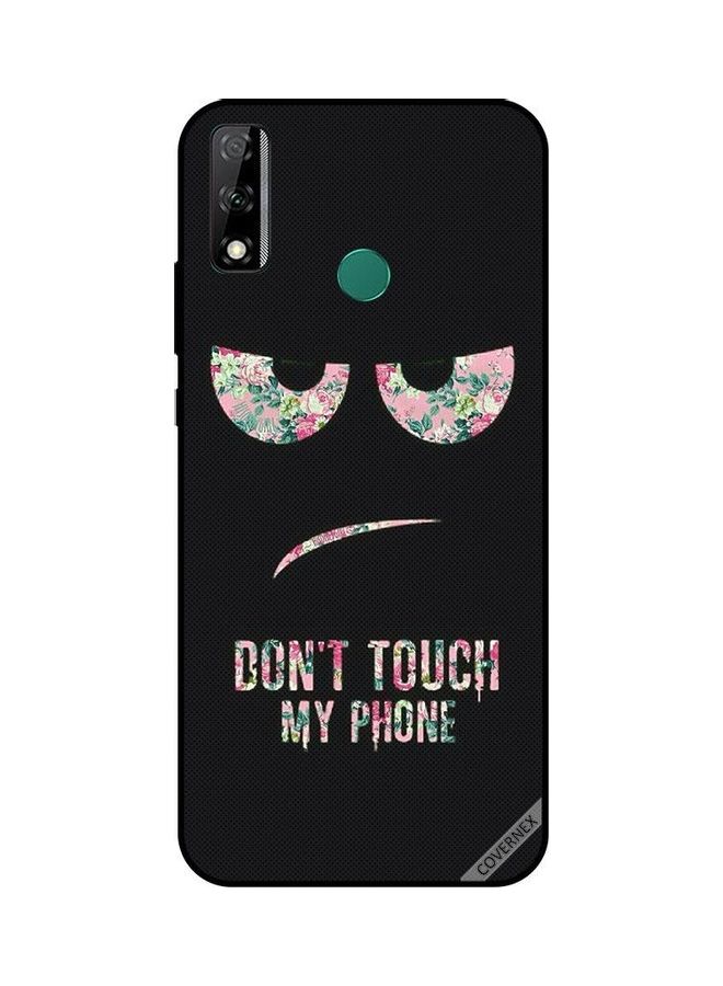 Covernex Don't Touch My Phone Protective Case Cover For Huawei Y8S Multicolour
