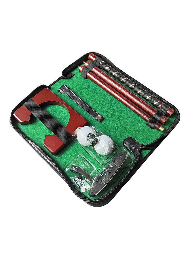 Generic Golf Putting Trainer Portable Chipper Kit with 2 Practice Balls  - Image 2
