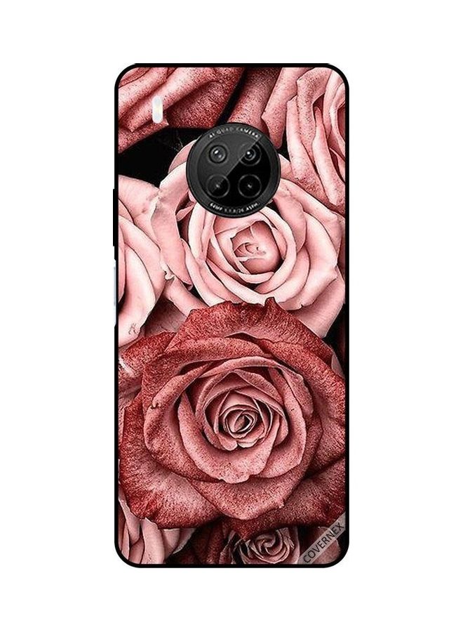 كوفرنيكس غطاء حماية واقٍ بتصميم أزهار لهاتف هواوي Y9A متعدد الألوان - Image 1