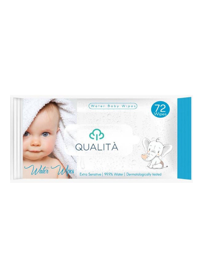 QUALITA 72-Piece Wet Wipes with Water 