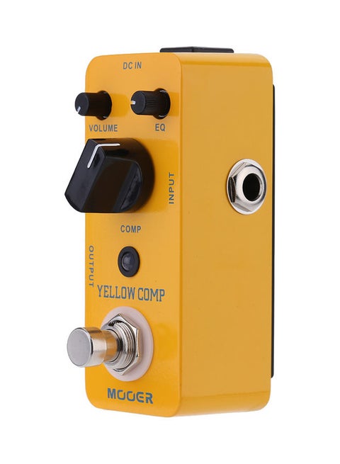 Yellow Comp Optical Compressor Pedal