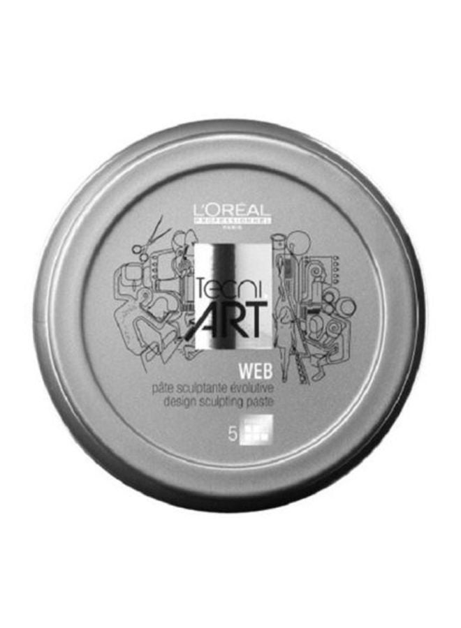 L'OREAL PARIS - Tecni Art Web Force 5 Sculpting Paste White 150ml - Image 1
