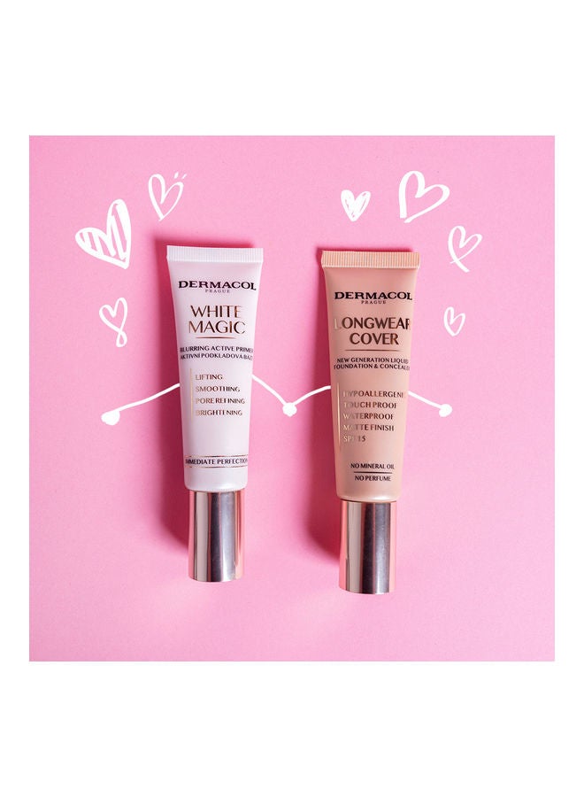 Dermacol Longwear Cover New Generation Liquid Foundation Porcelain - Image 4