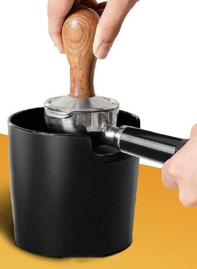 صندوق طحن القهوة وحاوية تفريغ الإسبريسو 1 لتر أسود 13x12x12سم - Image 3