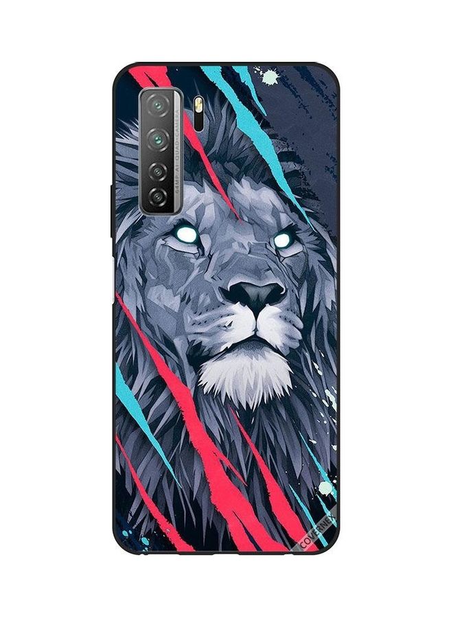 Covernex Protective Case Cover For Huawei Nova 7SE 5G Lion King Art - Image 1
