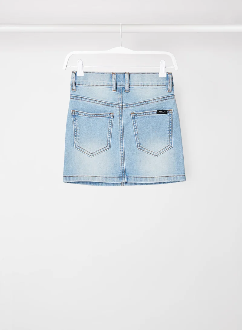 Bardot Junior Kids Liza Denim Mini Skirt