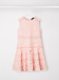 Bardot Junior Kids/Teen Elise Lace Dress Blush  - Image 1