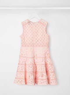 Bardot Junior Kids/Teen Elise Lace Dress Blush  - Image 2