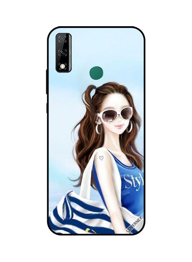 Covernex Style Shirt Print Protective Case Cover For Huawei Y8S Multicolour