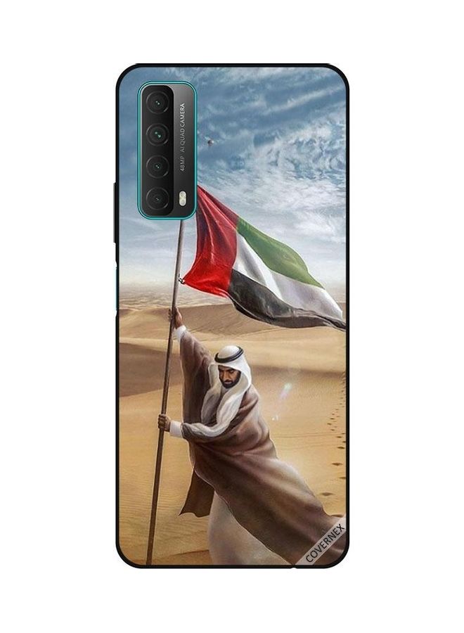 Covernex Zayed Planted UAE Flag Protective Case For Huawei Y7A/P Multicolour