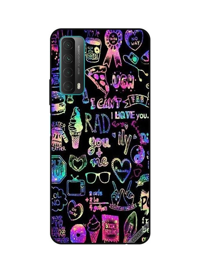 Covernex Lifestyle Art Protective Case Cover For Huawei Y7A/P Smart 2021 Multicolour