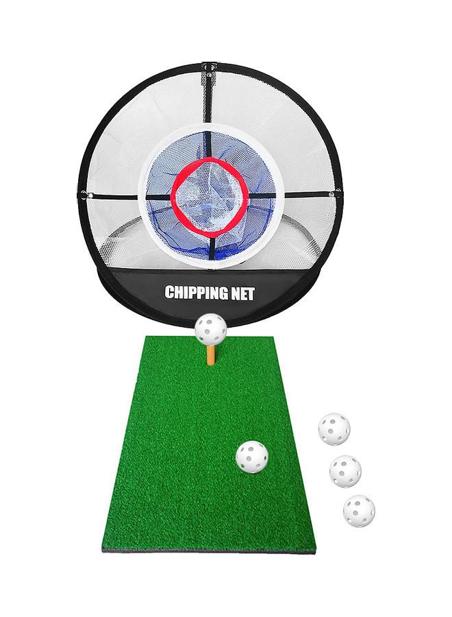 Generic Golf Chipping Net Combo with Hitting Mat with 5 Balls  - Image 2