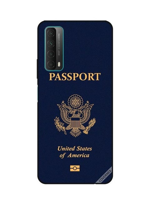 USA Passport Protective Case For Huawei Y7A/P Multicolour