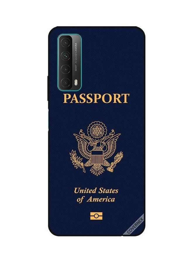 USA Passport Protective Case For Huawei Y7A/P Multicolour