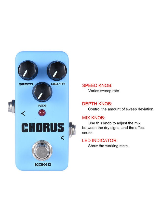 KOKKO FCH2 Chorus Guitar Effect Pedal - Image 2