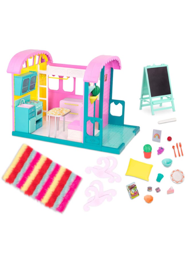 Glitter Girls 24-Piece Deluxe Caravan Home Porch Set 