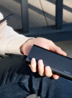 أوكي باور بنك بمنفذ USB C 20000 mAh أسود  - Image 2