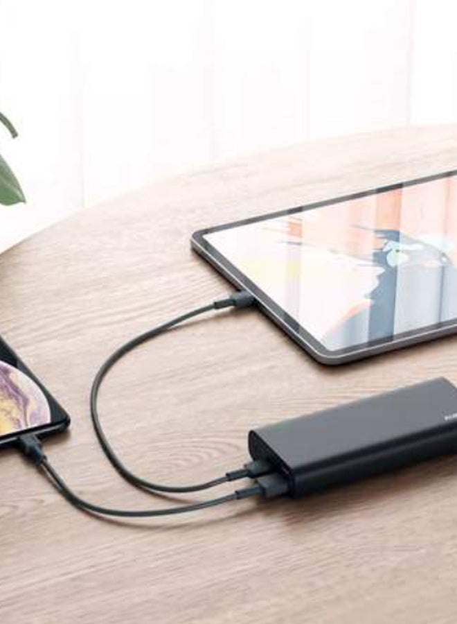 أوكي باور بنك بمنفذ USB C أسود - Image 3
