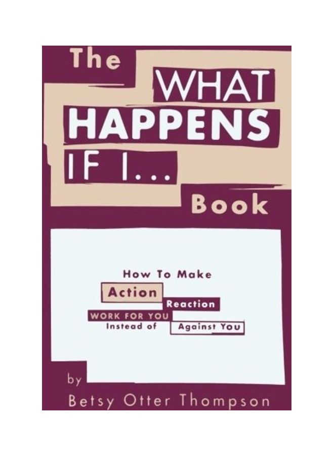 The What Happens If I paperback english