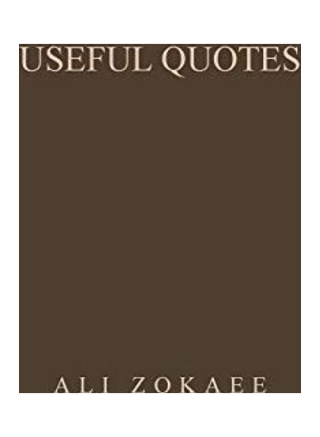 Useful Quotes paperback english