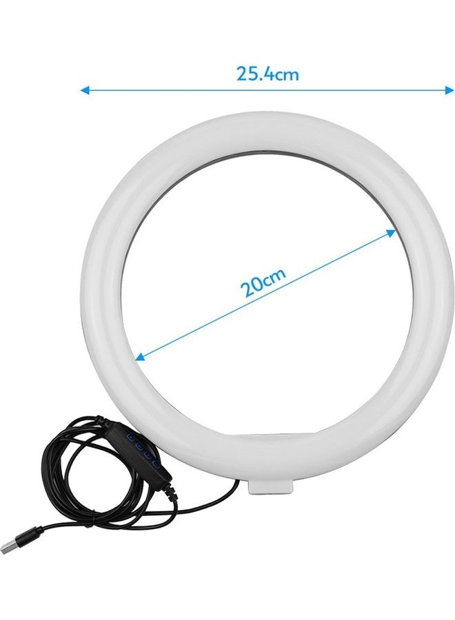 ماركة غير محددة حلقة إضاءة LED للتصوير الفوتوغرافي أسود/ أبيض  - Image 2