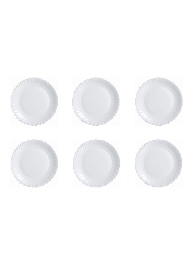 6 Piece Value Pack Feston Dessert Plate White 19cm - v1617859378/N45690035A_2