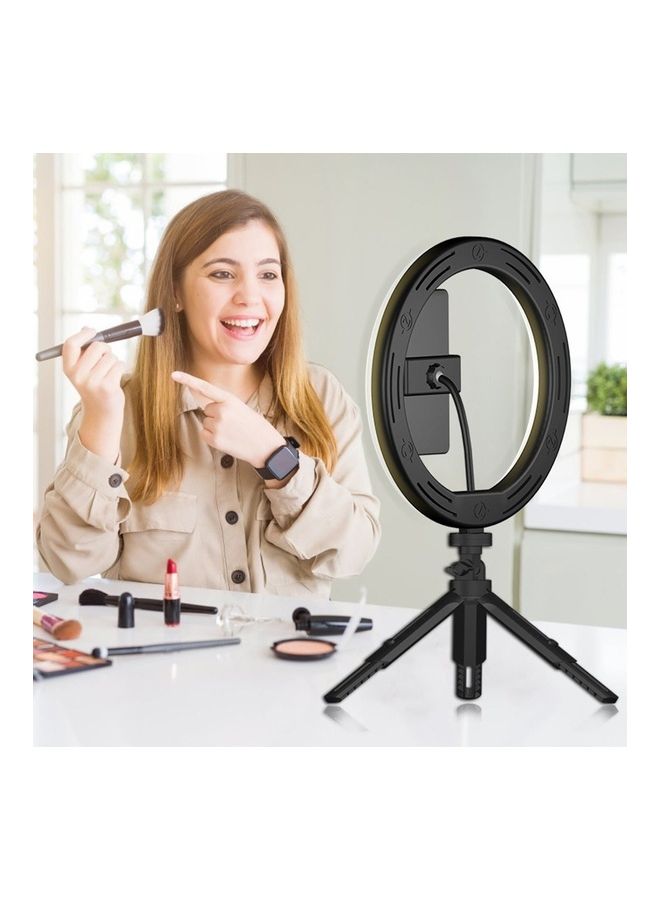 LED Ring Light Kit for Photography Black/White - Image 3