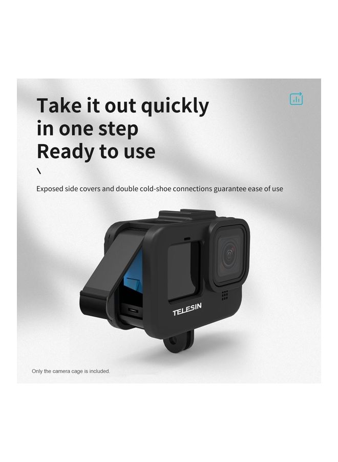 TELESIN - Replacement Plastic Frame Case For GoPro Hero 9 Black - Image 1