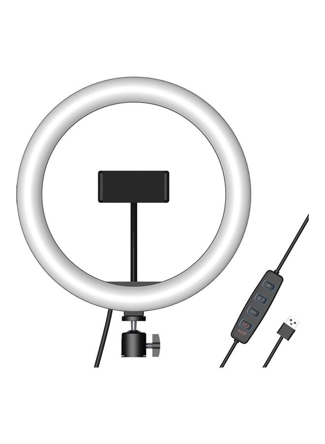 LED Ring Light Kit for Photography Black/White