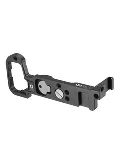 UURIG Camera L-Shape Bracket Metal Extension Plate with Screw Holes Black  - Image 2