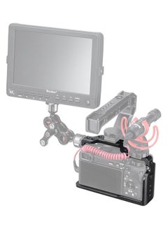 UURIG Aluminum Alloy Camera Cage with Cold Shoe Black  - Image 5