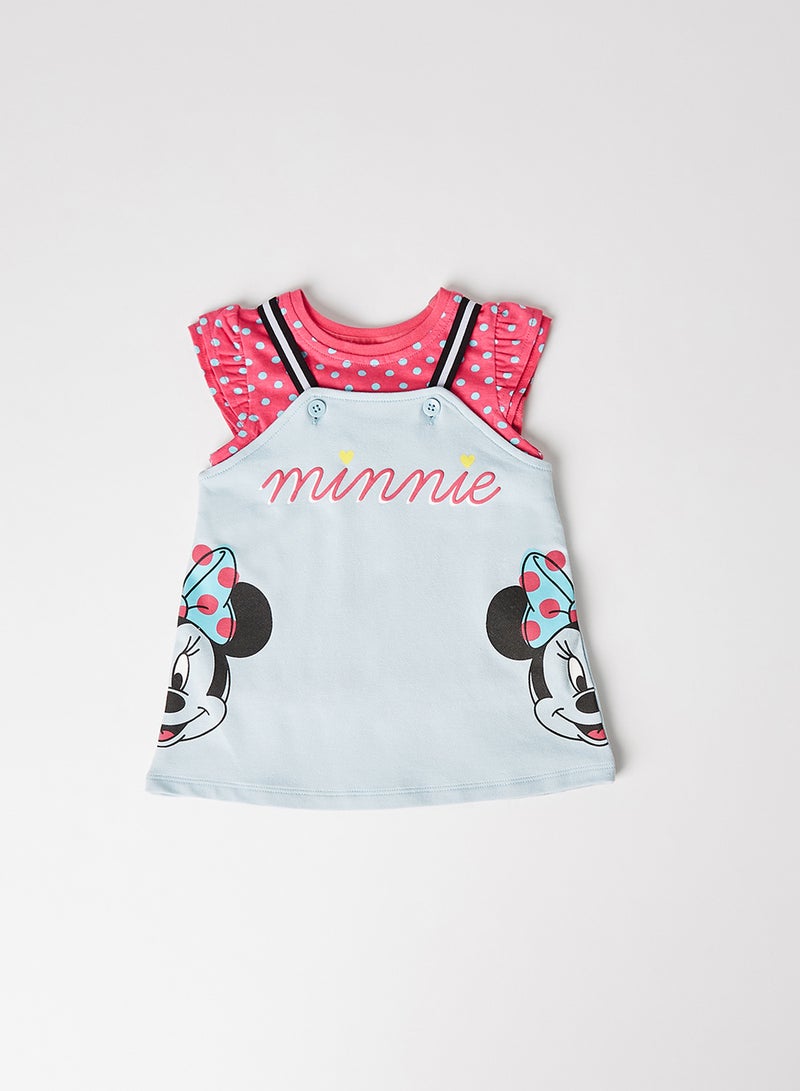 Baby Trendy Modern Girls 2-Piece Casual Clothes Set Multicolour