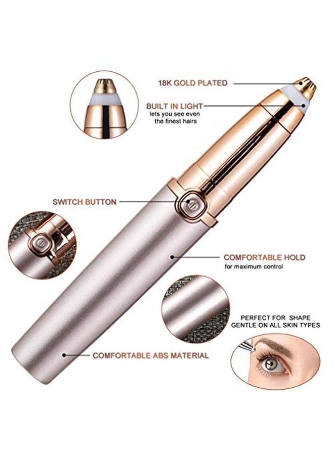 Eyebrow Hair Remover Rose Gold - Image 1