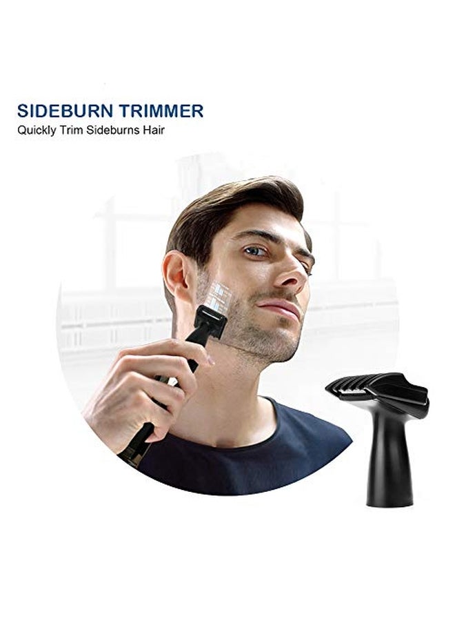 360 Degree Rotation Trimmer Black/Silver - Image 4