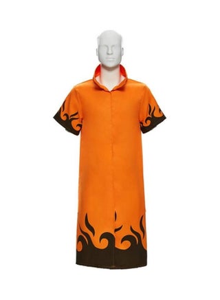 Generic Naruto Uzumaki Cosplay Hokage Cloak XXL Best Price KSA