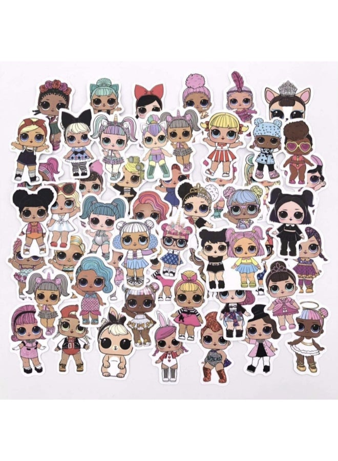 Miracle Empire 50-Piece Girls Gift Stickers - Image 2