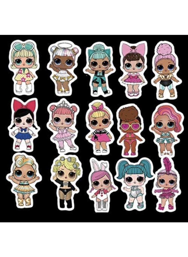 Miracle Empire 50-Piece Girls Gift Stickers - Image 3