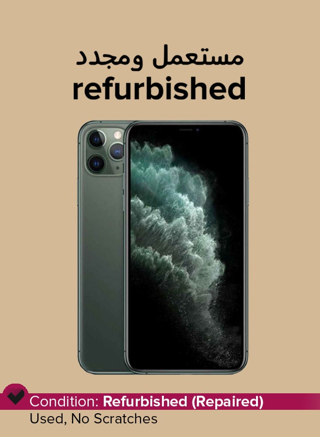 Apple - Refurbished - iPhone 11 Pro 512GB Midnight Green 4G With Facetime - International Version - Image 1