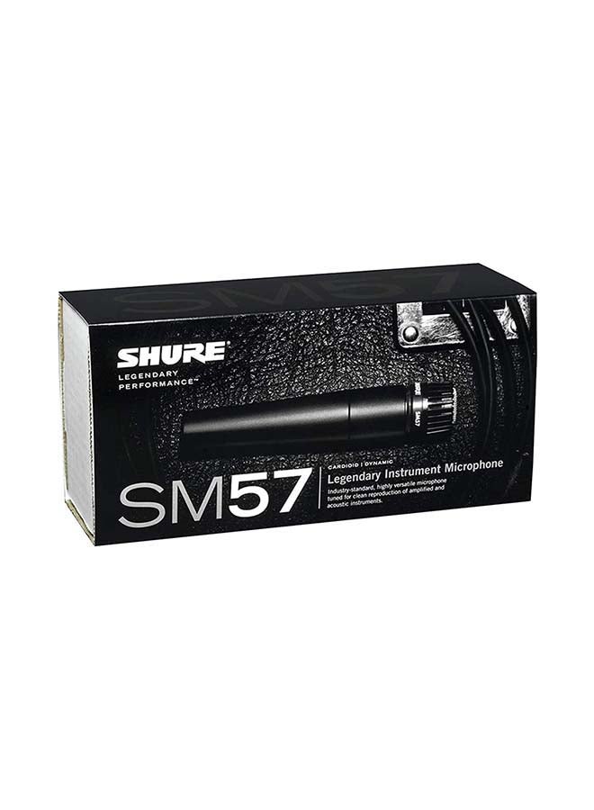 Shure - Cardioid Dynamic Vocal Microphone SM57-LCE Black - Image 1