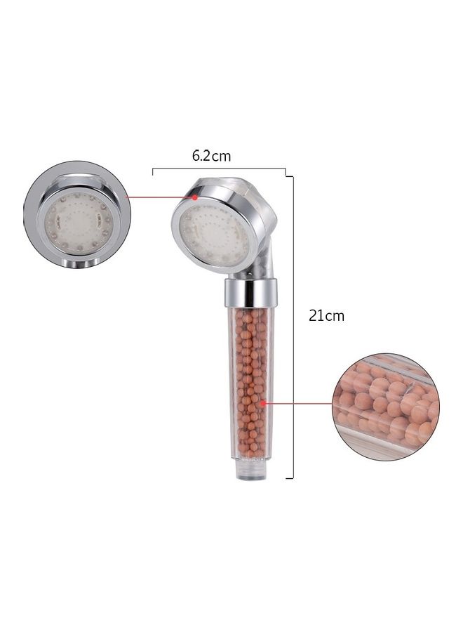 ED Shower Head Ionic Filter Automatically Color-Changing Multicolour