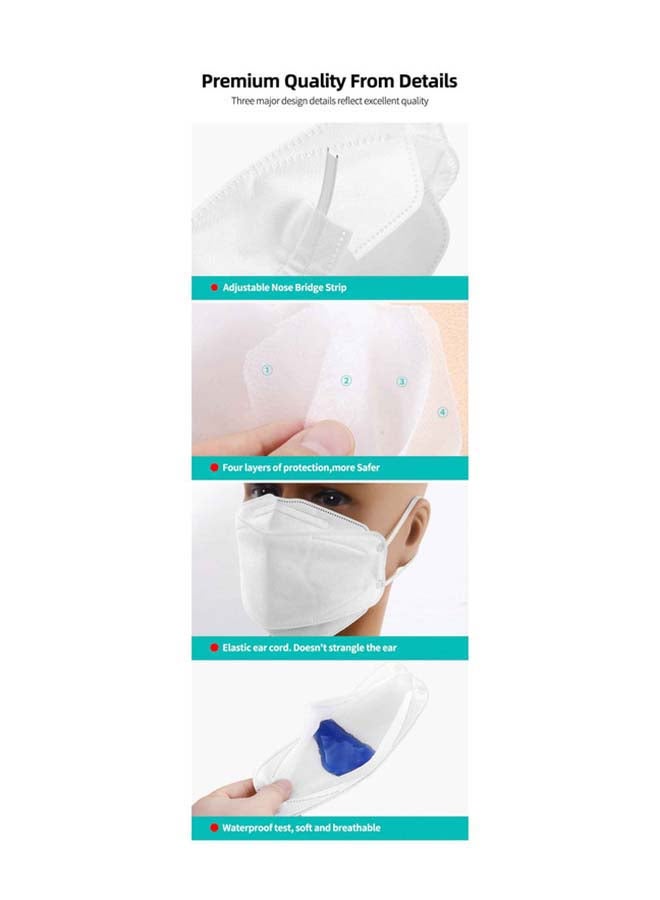 10-Pieces FFP2 Particulate Respiratory Face Mask
