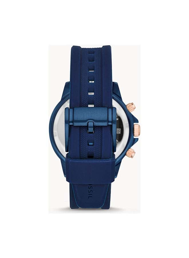 FOSSIL Men's Bannon Chronograph Silicone Watch  - Image 2